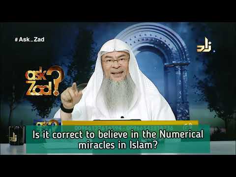 Is it correct to believe in the Numerical Miracles of the Quran? - Assim al Hakeem