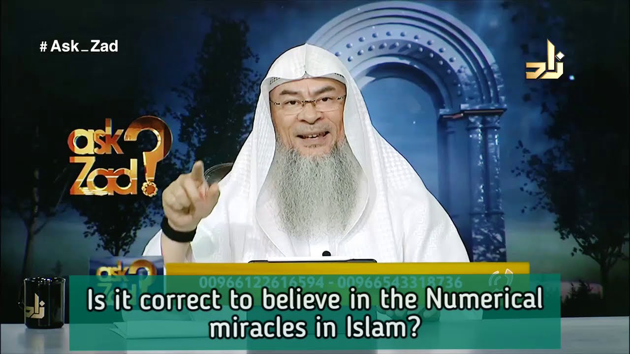 Is it correct to believe in the Numerical Miracles of the Quran? - Assim al Hakeem