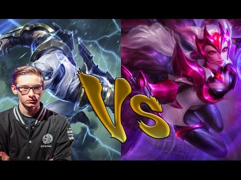Bjergsen -TSM  Zed vs Ahri - Ranked