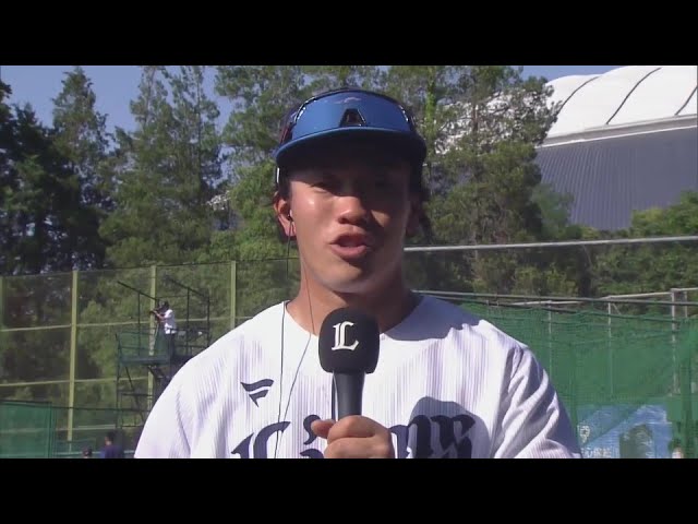【ファーム】ライオンズ・奥村光一選手 若獅子インタビュー 5月17日 埼玉西武ライオンズ 対 読売ジャイアンツ