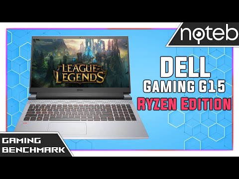 Dell Gaming G15 5515 - League of Legends Gameplay Benchmark (Ryzen 5 5600H, RTX 3050)