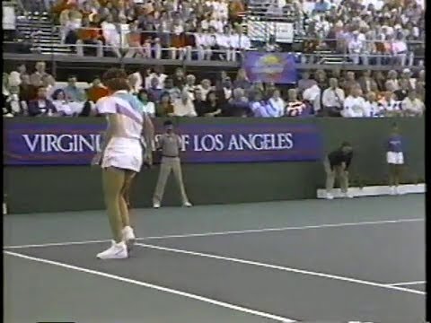 Gabriela Sabatini vs Pam Shriver Los Angeles 1989