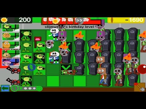 Plants vs Zombies 3 Modern Day Part 1 (by slijmWesly 2) Fanmade Game - Play event