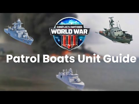 Are patrol boats worth it in Conflict of Nations (Supremacy): WW3?
