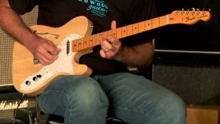 Video thumbnail for Fender American Vintage "Thin Skin" 1968 Telecaster Thinline  •  SN: LE01622 by Wildwood Guitars