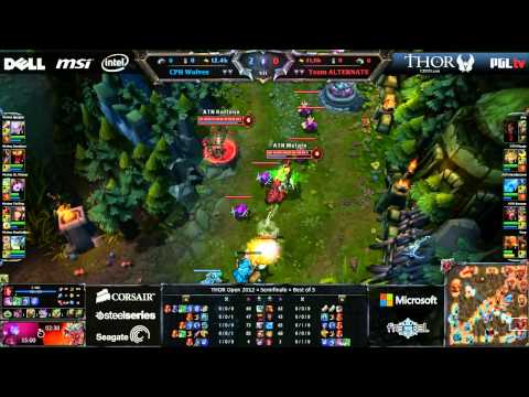 THOR Open 2012 - Copenhagen Wolves vs Team ALTERNATE - Semi-final - Match #1