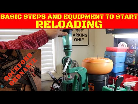 THE BASIC STEPS AND EQUIPMENT FOR RELOADING