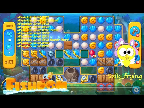 Fishdom level 3801 to 3810