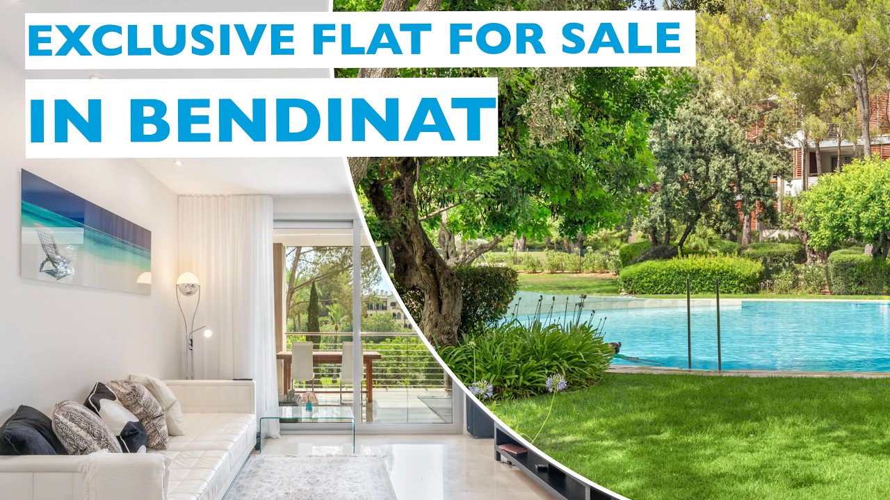 Amplio apartamento con espectaculares zonas comunes y piscinas en el exclusivo Bendinat