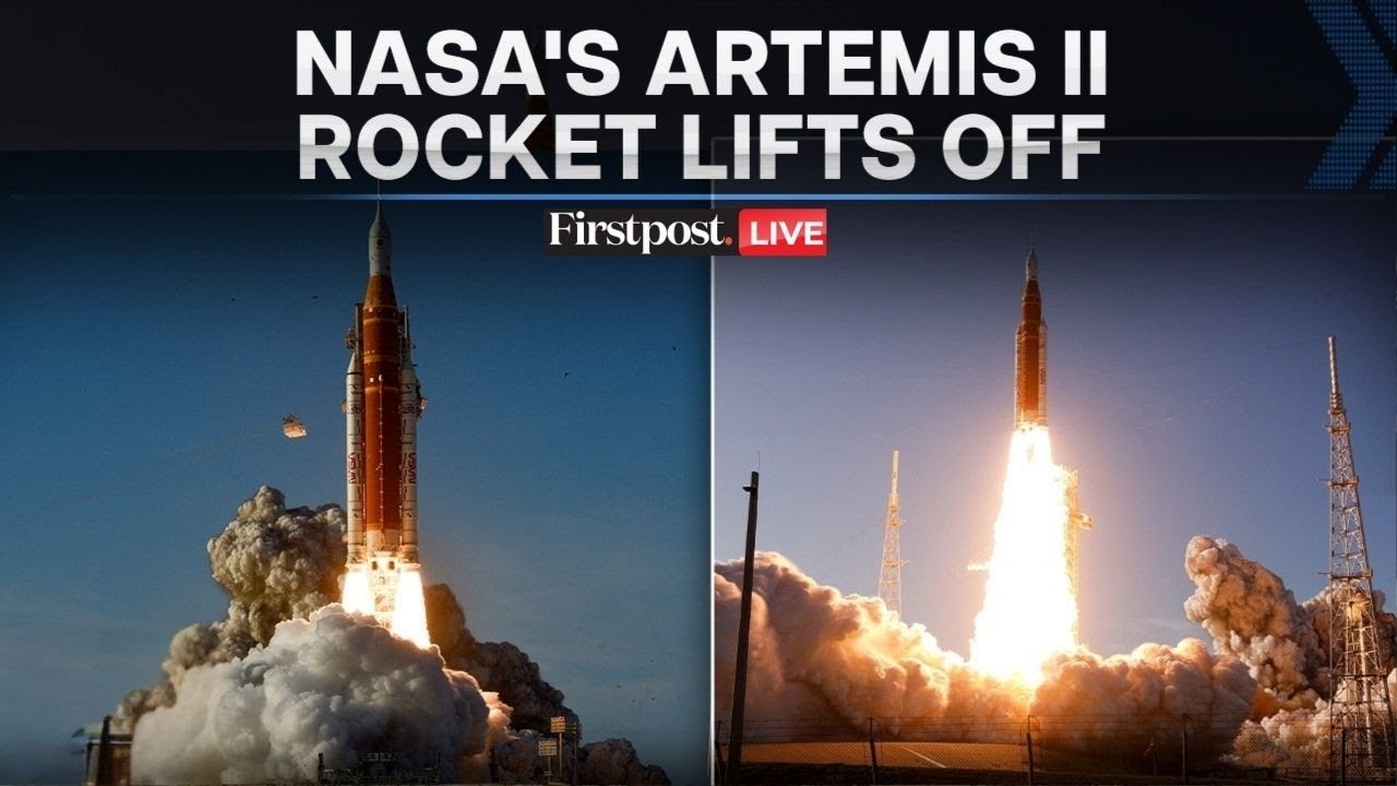 Moon Mission LIVE: NASA Artemis II Crew Begins Historic Moon Journey After Decades | Firstpost