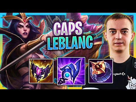 CAPS IS SO GOOD WITH LEBLANC! | G2 Caps Plays Leblanc Mid vs Yone!  Season 2023