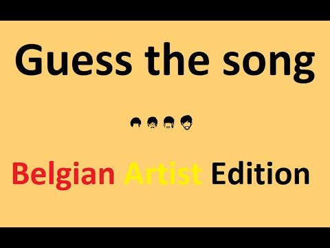 Music Quiz - Guess The Song Name And Artist BELGIAN EDITION!