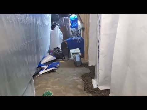 Waterproofing A Super Wet Basement With WaterGuard - Middletown, NY