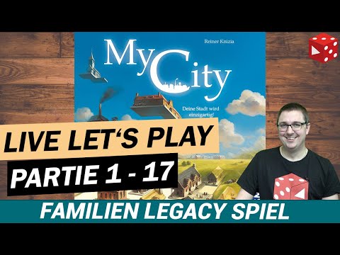 LIVE LET'S PLAY: My City (Reiner Knizia, KOSMOS 2020) - SPOILER