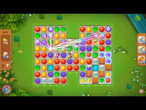 2211   Gardenscapes Hard Level  Прохождение Игры