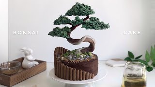 bonsai tree cake! | recipe + tutorial