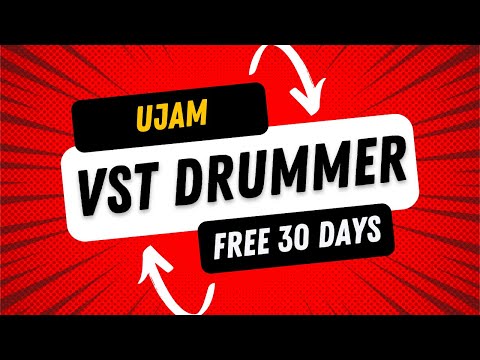 UJAM Virtual Drummer HOT 🔥 5 Drum Kits Midi Drag & Drop | VST Free for 30 Days -