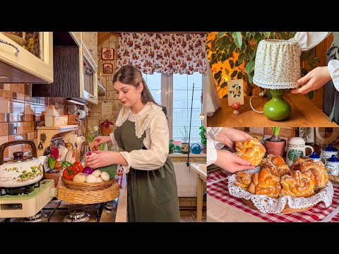 Unhurried Winter Days in the Countryside | Finding Coziness in Simple Things | Cooking & Sewing