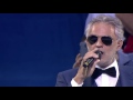 Andrea Bocelli UEFA Champions League final opening ceremony 2016