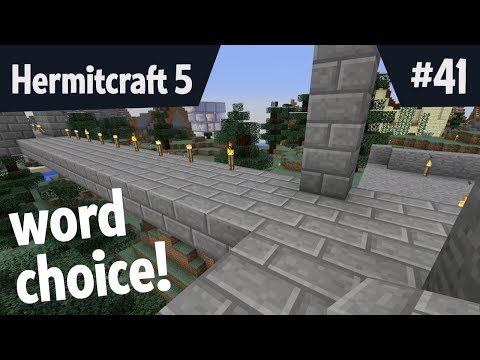 Word Choice! Corporate vs. personal language! — Hermitcraft 5 ep 41