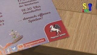 Neuheiten, Ersteinblick - Bericht - Pegasus Spiele Pressetag19  - Brettspiele - Spiel doch mal...!
