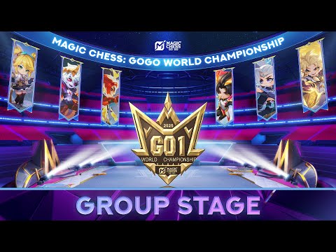 🔴LIVE | Magic Chess: Go Go World Championship Group Stage | GO1 Group Stage | ENG Stream