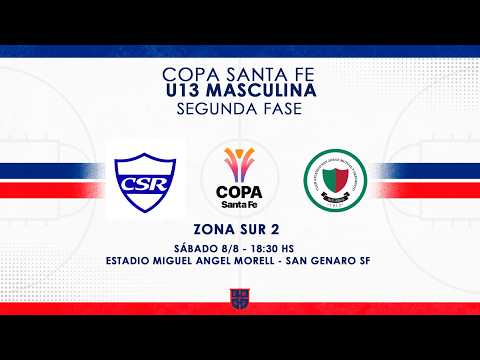 COPA SANTA FE U13 MASCULINA | Zona Sur 2 | Sportivo Rivadavia de San Genaro vs. Atlético San Jorge
