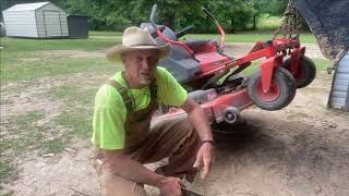 How to Sharpen Your Lawnmower Blades the CORRECT WAY/ BAD Boy Elite Zero Turn