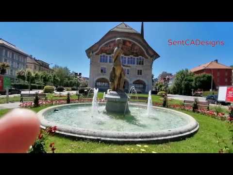 Beautiful fontains in le locle, Switzerland / Belles fontaines au locle, Suisse