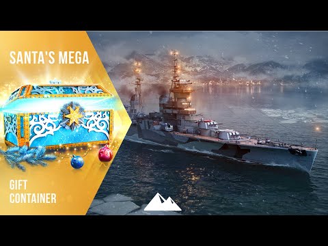 WEIHNACHTSCONTAINER OPENING - Meine Jagd auf 4 Schiffe!  - World of Warships | [Info] [Deutsch]