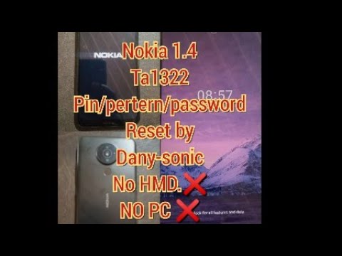 Nokia 1.4 hard reset without PC 2024 android 11