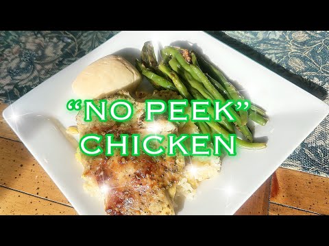 “NO PEEK” CHICKEN RECIPE✨EASY AND BUDGET FRIENDLY ✨COOK WITH ME✨