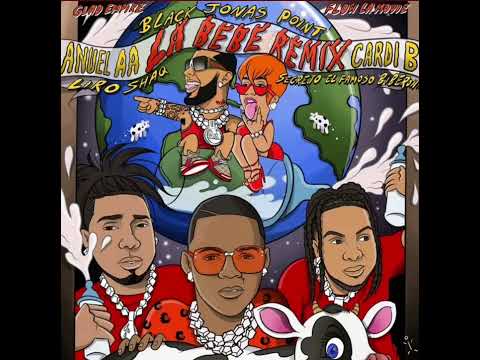 Black Jonas Point La Bebé remix ft Anuel, Cardi B, Liro Shaq y Secreto El Biberón