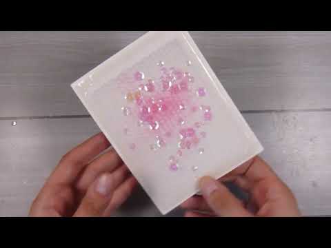 How to make a FLAT shaker card with NO bulk! #AliExpress