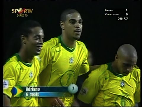 2005.10.12 Brasil 3 - Venezuela 0 (Partido Completo 60fps - Clasificatorias Alemania 2006)
