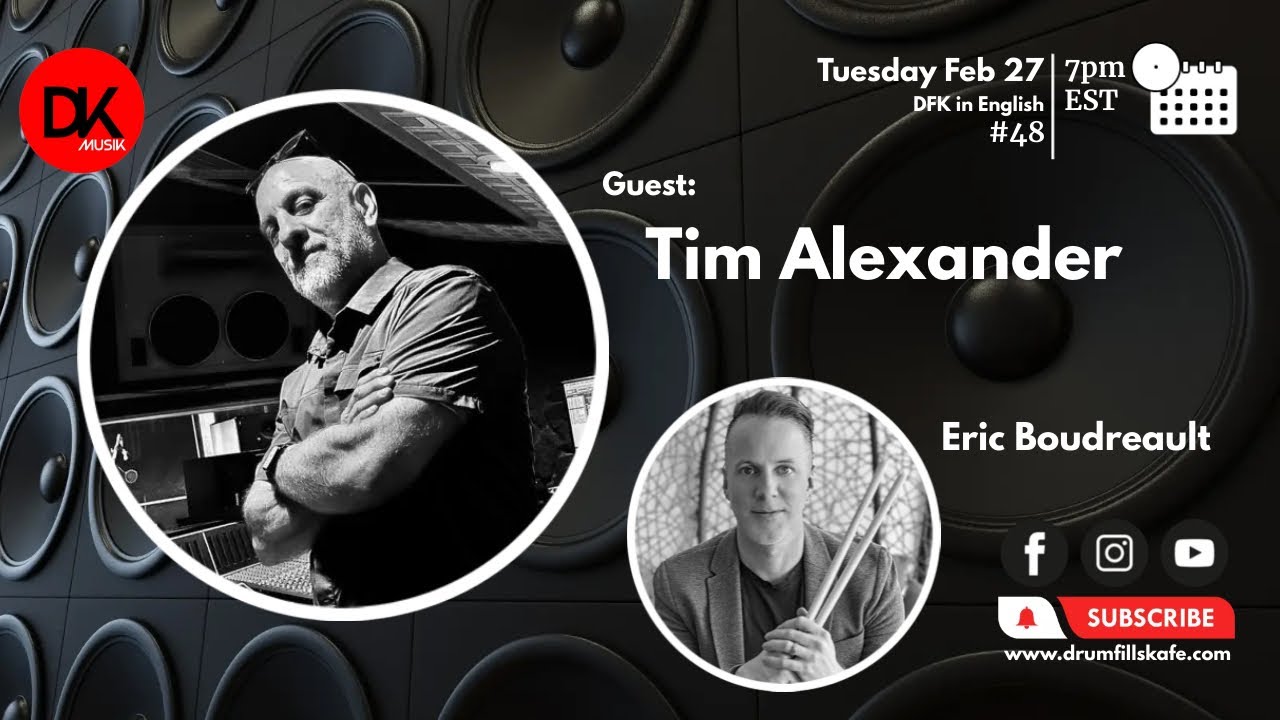 Drumfills Kafe Tim Alexander interview