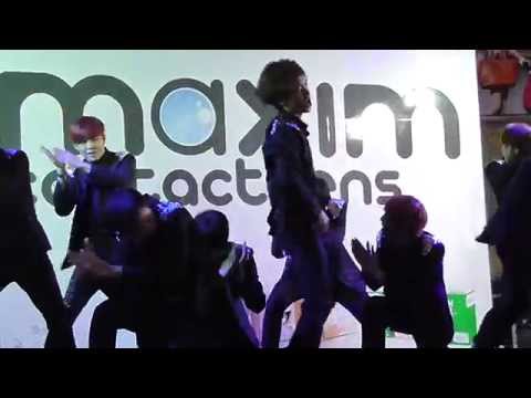 140913 Neo Planet cover EXO - Wolf + Overdose @THE LOST PLANET in BANGKOK 2014 (Maxim contact lens)