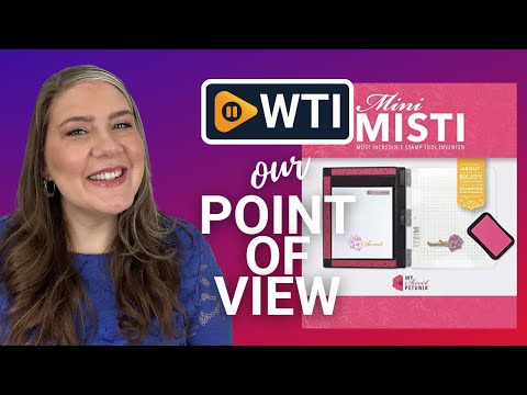 Mini MISTI Stamp Positioner - WTI product video review