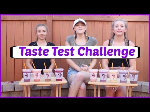 Jamba Juice Taste Test Challenge - Lovey James