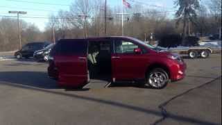 preview picture of video 'Toyota Sienna 2013 VMI Northstar Wheelchair Van Automotive Innovations MA, NH, CT, RI, ME, NH, VT'