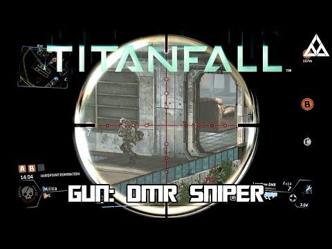 Titanfall Xbox One Weapons Longbow DMR Sniper Rifle (Multiplayer Gameplay)