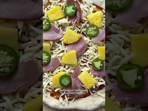 BBQ Hawaiian Pizza Made Easy with Frigidaire’s Stone-Baked Pizza Oven