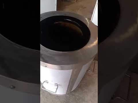 Stainless steel charcoal round tandoor, for commercial, capa...