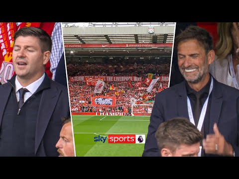 Liverpool legends sing You'll Never Walk Alone at Anfield on final day of season 🔴