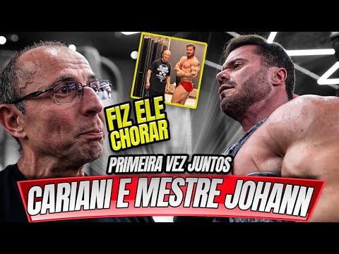 CARIANI TREINOU COM O ATLETA DO OLYMPIA -  MESTRE JOHANN