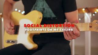 Social Distortion - Footprints On My Ceiling Solo | Guitar Cover by stefbeggio