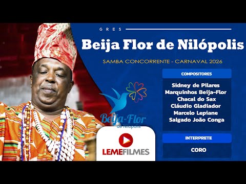Beija Flor de Nilópolis 2026 - SAMBA CAMPEÃO - Sidney de Pilares e Parceiros