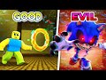 I FOUND THE *EVIL* SONIC.EXE MORPH IN ROBLOX FIND THE SONICS (ALL MORPHS UNLOCKED)