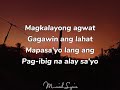 Magkabilang Mundo - Jireh Lim Lyrics 🎶🎶