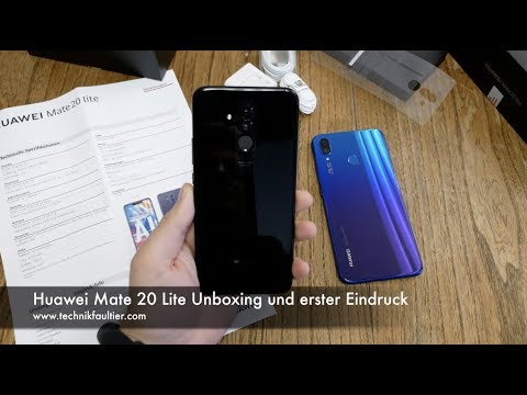 Huawei Mate 20 Lite unboxing and first impression